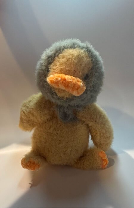Crochet Weighted Duck Plushy
