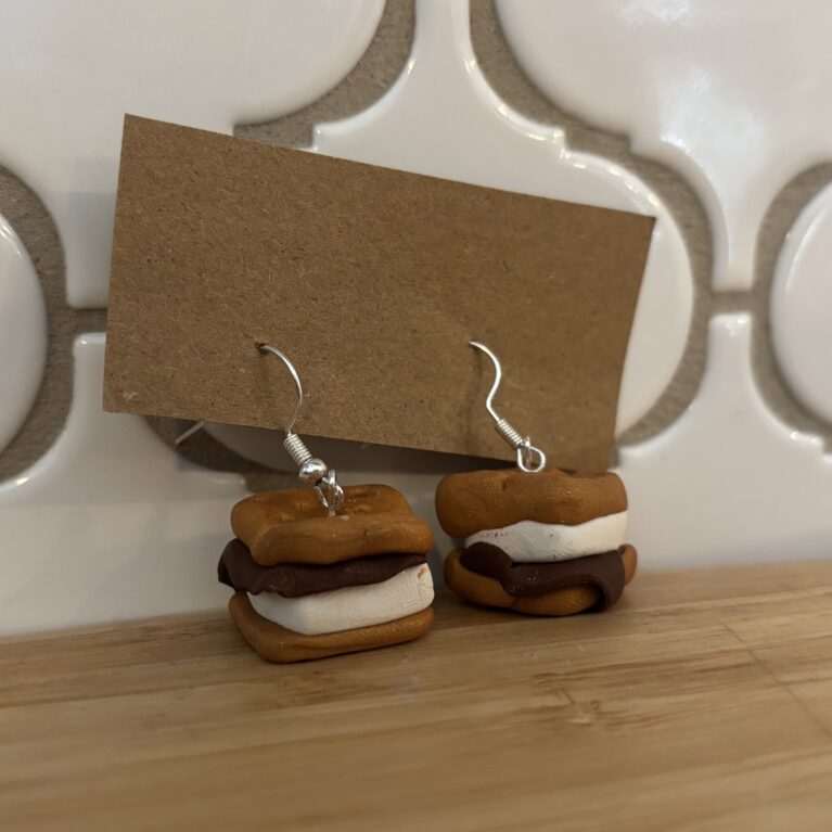 S’more earrings