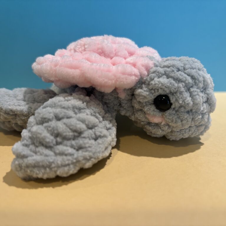 Baby turtle crochet
