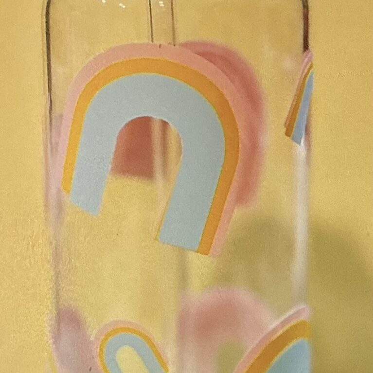 Rainbow cup SHIPPING INCLUDED WITH PRICE